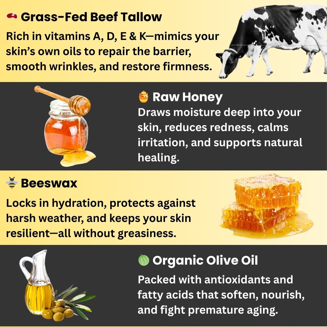 Golden Tallow | Tallow Honey Balm