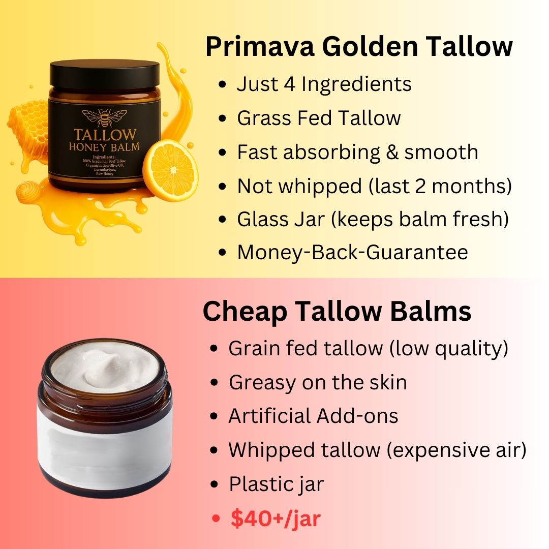 Golden Tallow | Tallow Honey Balm